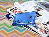 Nokia X / X Plus Desenli effaf Mavi Silikon Klf - Resim: 2