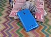 Nokia XL Mavi Silikon Klf - Resim: 1