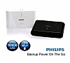 Philips 10400 mAh Powerbank Beyaz Yedek Batarya - Resim: 1