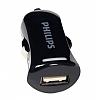Philips Micro USB Mini Siyah Ara arj Aleti - Resim: 1