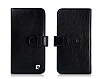 Pierre Cardin iPhone 6 Plus / 6S Plus Czdanl Kapakl Siyah Deri Klf - Resim: 1