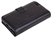 Pierre Cardin iPhone 6 Plus / 6S Plus Czdanl Kapakl Siyah Deri Klf - Resim: 5