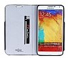 Pierre Cardin Samsung N9000 Galaxy Note 3 Standl Kapakl Siyah Deri Klf - Resim: 3