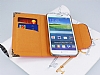 PinShang Buckle Samsung i9600 Galaxy S5 Tal Czdanl Beyaz Klf - Resim: 1