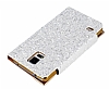 PinShang Buckle Samsung i9600 Galaxy S5 Tal Czdanl Beyaz Klf - Resim: 2