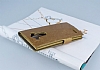 PinShang LG G4 Pencereli Tal Standl Rugan Gold Klf - Resim: 2