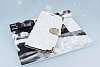 PinShang Samsung Galaxy C9 Pro Tal Kapakl Czdan Beyaz Klf - Resim: 2
