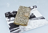 PinShang Samsung Galaxy Grand Max Tal Kapakl Czdan Gold Klf - Resim: 1