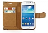 PinShang Samsung i9190 Galaxy S4 Mini Tal Kapakl Siyah Czdan Klf - Resim: 3