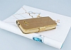 PinShang Samsung Galaxy Core 2 Tal Standl Czdan Gold Klf - Resim: 2