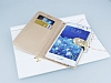PinShang Star Samsung Galaxy Note Edge Tal Standl Czdan Krmz Klf - Resim: 3