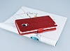 PinShang Star Samsung Galaxy Note Edge Tal Standl Czdan Krmz Klf - Resim: 2
