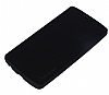 Pipilu LG G3 Standl nce Yan Kapakl Siyah Klf - Resim: 2