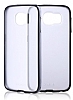 PIPILU Samsung Galaxy S6 Edge Siyah Silikon Kenarl effaf Rubber Klf - Resim: 1