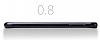 PIPILU Samsung i9800 Galaxy S6 Beyaz Silikon Kenarl effaf Rubber Klf - Resim: 2