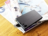 Pipilu Sony Xperia Z1 Standl nce Yan Kapakl Siyah Klf - Resim: 1