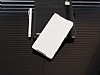 Pipilu Sony Xperia Z2 Standl nce Yan Kapakl Beyaz Klf - Resim: 5