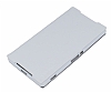 Pipilu Sony Xperia Z2 Standl nce Yan Kapakl Beyaz Klf - Resim: 4
