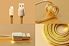 Remax Safe & Speed Lightning USB Gold Data Kablosu 1m - Resim: 4