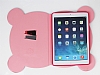 Rilakkuma iPad Air Standl Czdanl Koyu Pembe Klf - Resim: 2