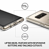 Ringke Fusion Samsung Galaxy Note 8 Ultra Koruma Crystal Clear Klf - Resim: 2