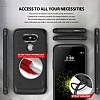 Ringke Onyx LG G5 Ultra Koruma Siyah Klf - Resim: 4