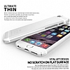 Ringke Slim Frost iPhone 6 Plus / 6S Plus 360 Kenar Koruma Gri Rubber Klf - Resim: 2