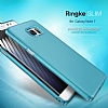 Ringke Slim Samsung Galaxy Note FE 360 Kenar Koruma Mavi Rubber Klf - Resim: 6