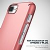 Ringke Slim iPhone 7 Plus / 8 Plus Tam Kenar Koruma Siyah Rubber Klf - Resim: 3
