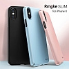 Ringke Slim iPhone X / XS Tam Kenar Koruma Sky Blue Rubber Klf - Resim: 5