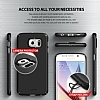 Ringke Slim Samsung Galaxy S6 360 Kenar Koruma Siyah Rubber Klf - Resim: 2