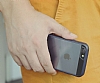Rock Enchanting iPhone 6 / 6S Krmz Silikon Kenarl effaf Rubber Klf - Resim: 1