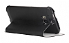 Rock HTC One M8 Excel Serisi Standl nce Yan Kapakl Siyah Klf - Resim: 3