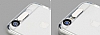 Rock iPhone 6 / 6S Fla Sensrl Silver Kenarl effaf Silikon Klf - Resim: 1