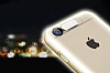 Rock iPhone 6 Plus / 6S Plus Fla Sensrl Silver Kenarl effaf Silikon Klf - Resim: 6