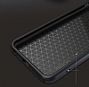 Rock iPhone 6 Plus / 6S Plus Mavi Metalik Kenarl Siyah Silikon Klf - Resim: 8