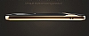Rock Royce iPhone SE / 5 / 5S Gold Metalik Kenarl Silikon Klf - Resim: 3