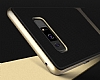 Rock Royce Samsung Galaxy Note 8 Dark Silver Metalik Kenarl Siyah Silikon Klf - Resim: 7