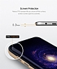 Rock Royce Samsung Galaxy S8 Plus Dark Silver Metalik Kenarl Siyah Silikon Klf - Resim: 10