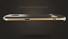 Rock Royce Samsung i9800 Galaxy S6 Dark Silver Metalik Kenarl Siyah Silikon Klf - Resim: 4
