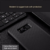 Rock Samsung Galaxy S8 Plus Karbon Siyah Rubber Klf - Resim: 2