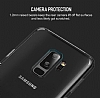 Rock Samsung Galaxy S9 Plus effaf Siyah Silikon Kenarl Rubber Klf - Resim: 4