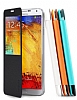 Rock Samsung N9000 Galaxy Note 3 Pencereli Standl Beyaz Klf - Resim: 1
