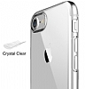 Rock Slim Jacket iPhone 7 / 8 effaf Siyah Silikon Klf - Resim: 1
