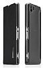 Rock Sony Xperia Z1 Elegant Serisi Siyah Klf - Resim: 6