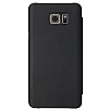 Rock Touch Samsung Galaxy Note 5 nce Yan Kapakl Siyah Deri Klf - Resim: 9