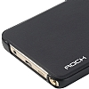 Rock Touch Samsung Galaxy Note 5 nce Yan Kapakl Siyah Deri Klf - Resim: 8