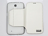 S-Ch Samsung Galaxy Mega 6.3 Standl Czdanl Beyaz Deri Klf - Resim: 1