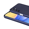Samsung Galaxy A25 Mat Lacivert Silikon Klf - Resim: 1