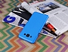 Samsung Galaxy A7 Mavi Silikon Klf - Resim: 2